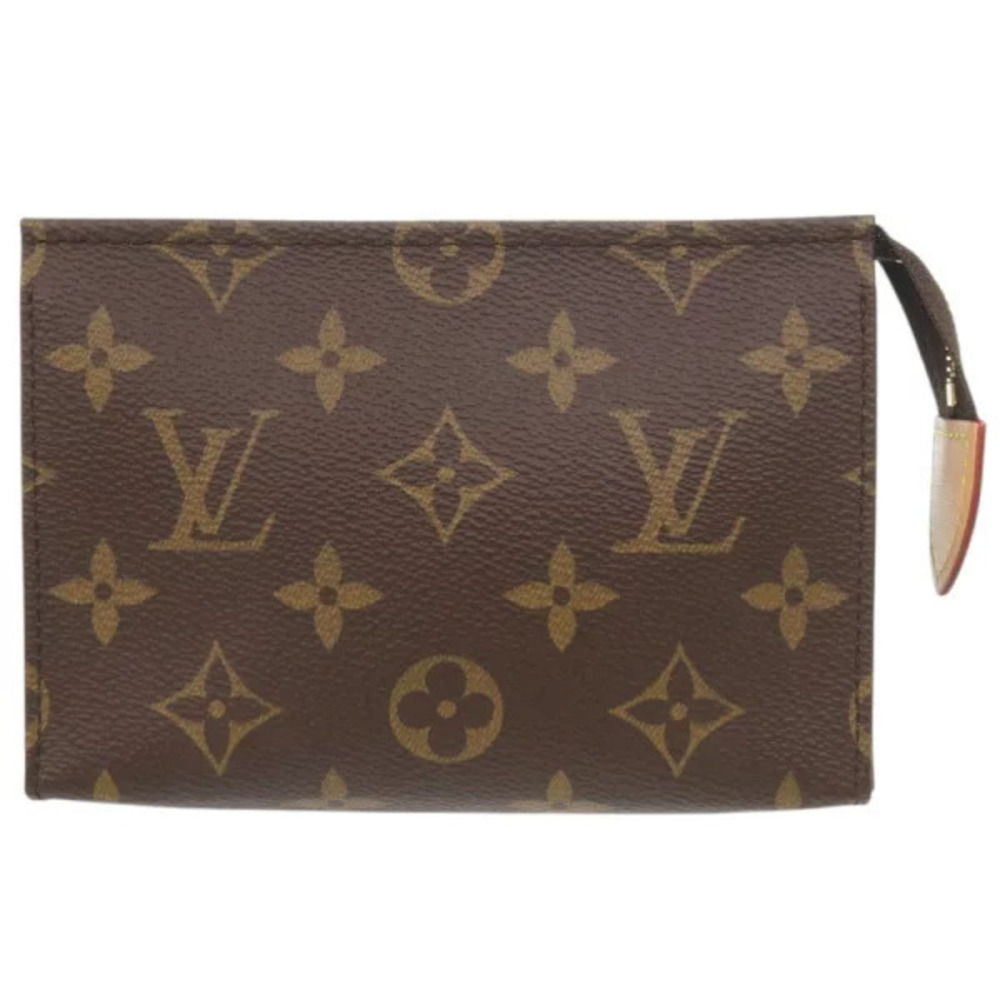 Louis Vuitton Pochette Toilette Monogram Pouch Clutch LV